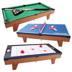 3-in-1 Air Hockey Ping Pong Billiard Multifunctional Sports Table 3-in-1 Air Hockey Ping Pong Billiard Multifunctional Sports Table