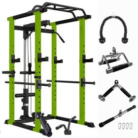 Home Gym sets Multi-functional Power Cage,Home Adjustable Pullup Squat Rack 1000Lbs Capacity Comprehensive Fitness Barbell Rack 4 sets Gym access Home Gym sets Multi-functional Power Cage,Home Adjustable Pullup Squat Rack 1000Lbs Capacity Comprehensive Fitness Barbell Rack 4 sets Gym access
