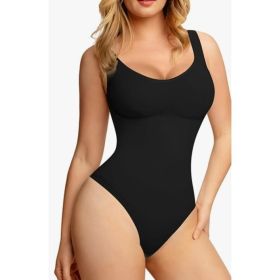 One Piece Shaping  The Transformation Of The Charm Of Women's Jumpsuits (Option: Blk-L)